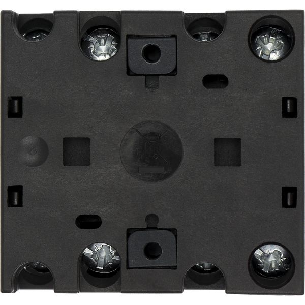 On-Off switch, T0, 20 A, flush mounting, 3 contact unit(s), 6 pole, with black thumb grip and front plate image 30