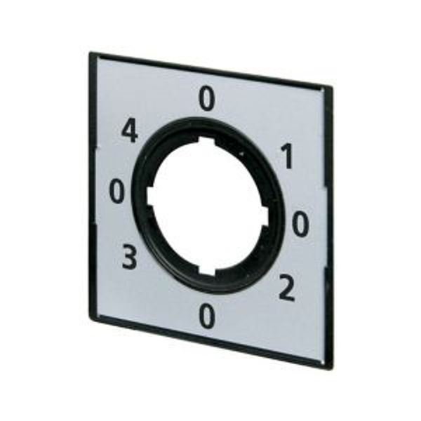 Label for 4-position switch, blank image 2