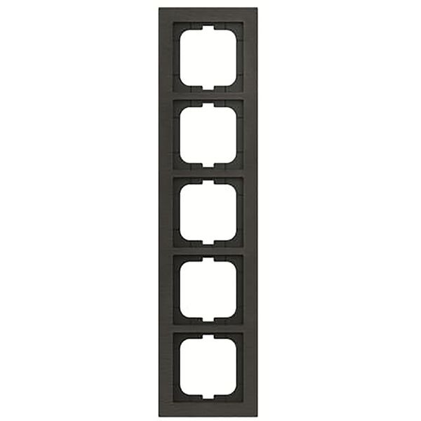 1725-290 Cover Frame Busch-axcent® slate grey image 1