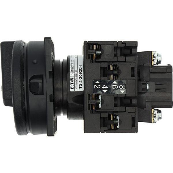 SUVA safety switches, T3, 32 A, flush mounting, 2 N/O, 2 N/C, STOP function, with warning label „safety switch” image 8