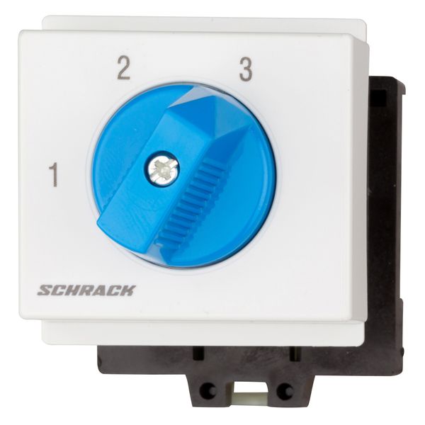 3 step switch, DIN-rail mounting, 1 pole, 20A, 1-2-3 image 1