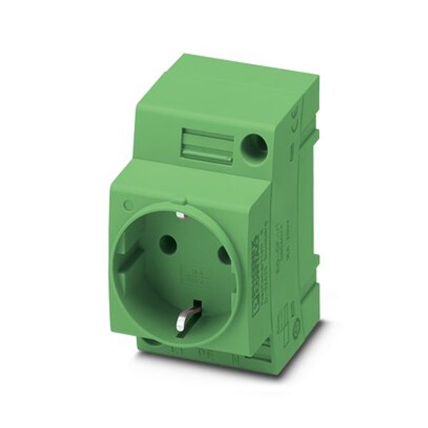 Socket outlet for distribution board Phoenix Contact EO-CF/UT/GN 250V 16A AC image 3
