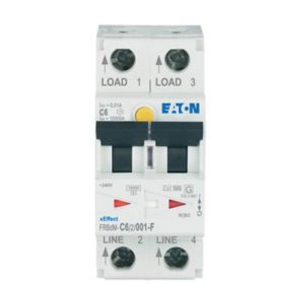 Digital RCD/MCB combination, 6 A, 10 mA, MCB trip characteristic: C, 2p, RCD trip characteristic: F image 10