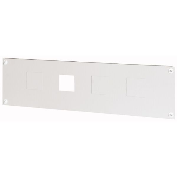 Front plate multiple mounting NZM2, vertical HxW=300x1200mm image 1