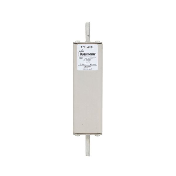 Fuse-link, high speed, 100 A, AC 2000 V, compact size 1, 43 x 58 x 200 mm, aR, DIN, IEC, single indicator image 13