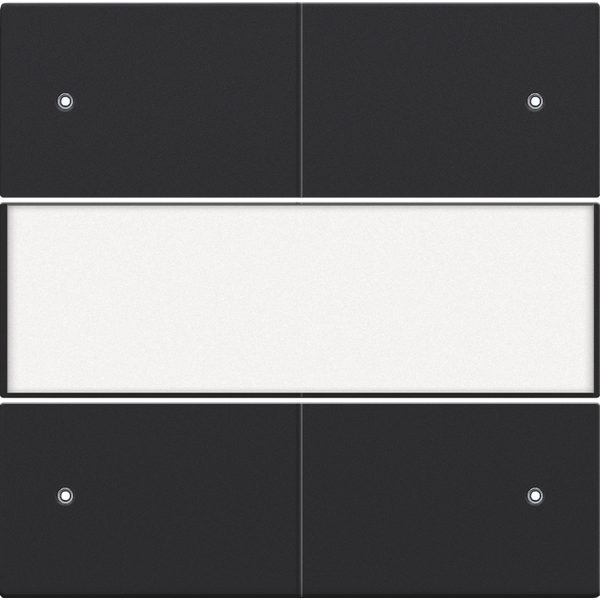 Finishing set for fourfold potential-free 24 V push button with LED an image 2