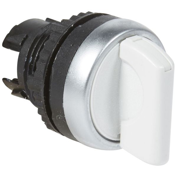 Osmoz non illuminated std handle selector switch - 3 stay-put positions - grey image 1