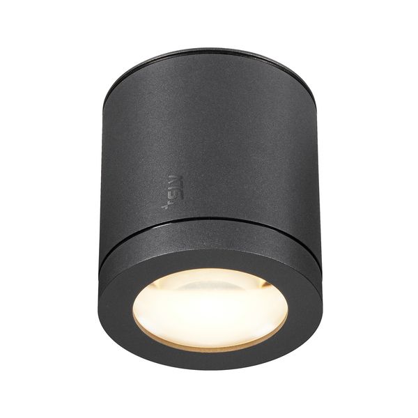 ENOLA OCULUS CL, Ceiling-mounted light anthracite 11W 1000/1100lm 3000/4000K CRI90 100° image 1