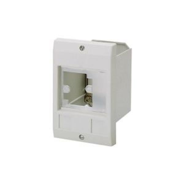 Insulated enclosure, E-PKZ0, H x W x D = 129 x 85 x 96 mm, flush-mounted, cutout with standard dimension, IP41 image 2