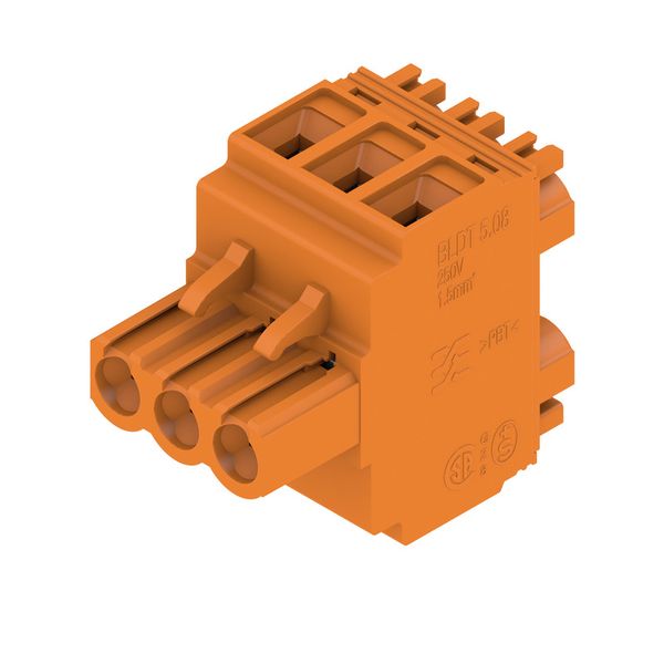 PCB plug-in connector (wire connection), 5.08 mm, Number of poles: 3,  image 3