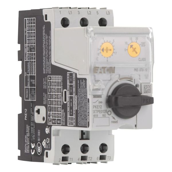 Motor-protective circuit-breaker, Complete device with standard knob, Electronic, 3 - 12 A, With overload release image 13