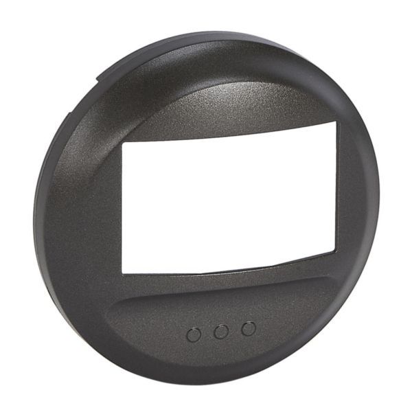 Céliane hubcap to mount on motion detector with exemption - graphite finish image 1