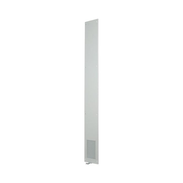 Rearwall, ventilated, HxW=2000x300mm, IP31, grey image 2