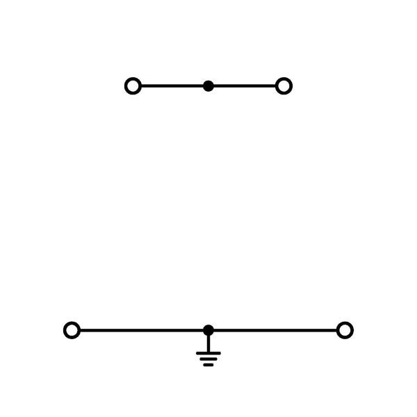 Double-deck terminal block Ground conductor/through terminal block 2.5 image 3