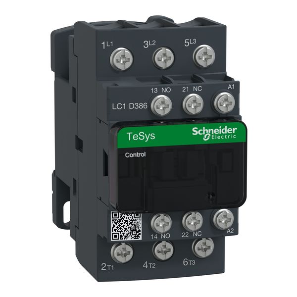 TeSys Deca contactor , 3P(3 NO) , AC-3/AC-3e , = 440V, 38 A , 24V AC 50/60 Hz coil image 4