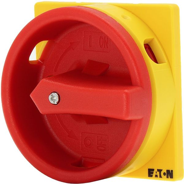 Thumb-grip, red, lockable with padlock, for P3 image 23