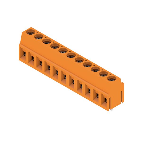 PCB terminal, 5.00 mm, Number of poles: 11, Conductor outlet direction image 4