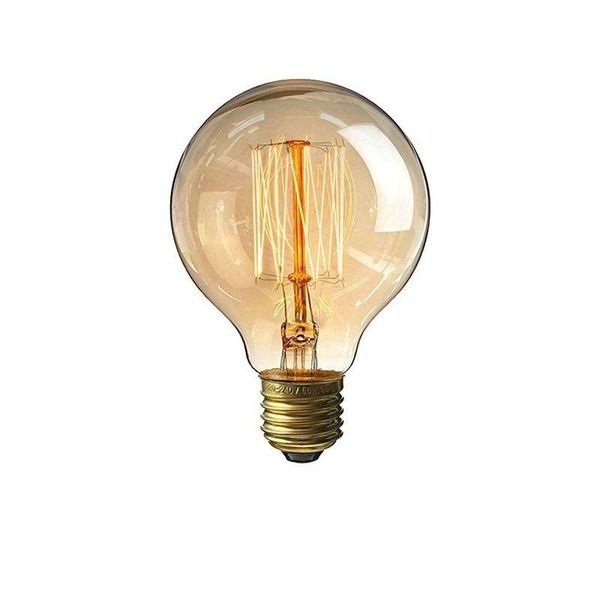 Bulb E27 40W G95 XQ15901 brown   DIM image 1