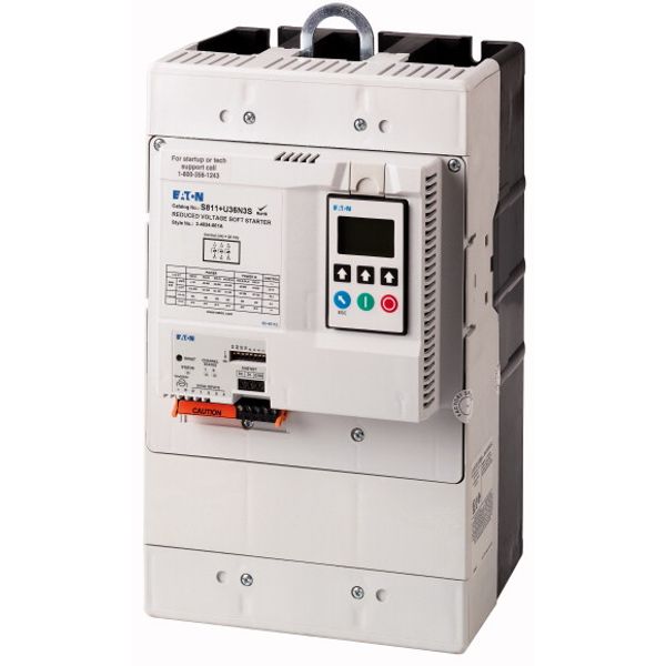 Soft starter, 361 A, 200 - 600 V AC, Us= 24 V DC, with control unit and pump algorithm, Frame size U image 1