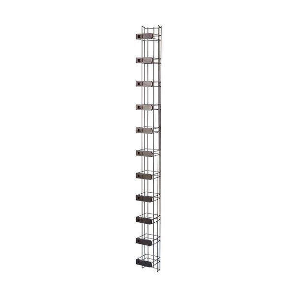 Cord management grid for 19 inches racks 1965 x 153 x 156mm image 1