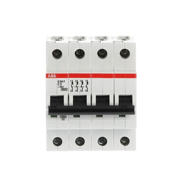 S204P-C2 Miniature Circuit Breaker - 4P - C - 2 A image 6