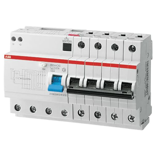 DS204 M A-C20/0.03 Residual Current Circuit Breaker with Overcurrent Protection image 1