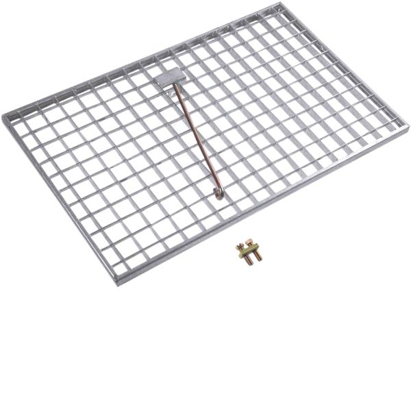 Floor grid, accessory, sheet steel, for cable distribution cabinets, s image 1
