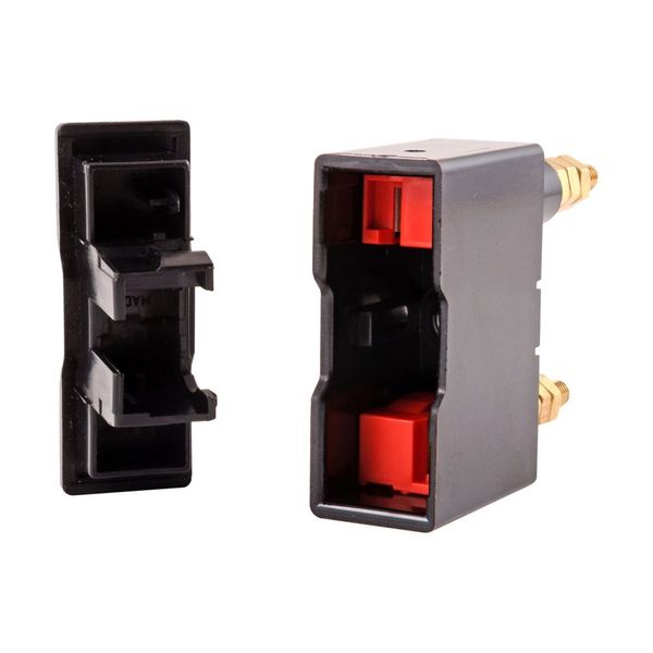 Fuse-holder, LV, 32 A, AC 550 V, BS88/F1, 1P, BS, back stud connected, black image 14