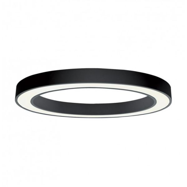 Ceiling Black Ring D1800 3000K  Dimmable image 1