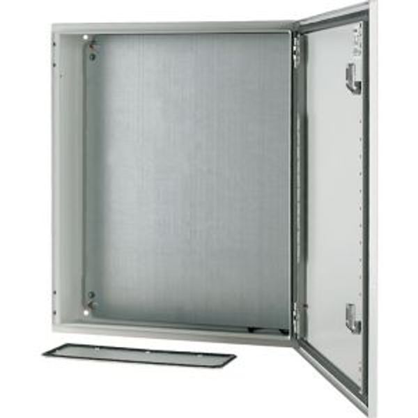Wall enclosure with mounting plate, HxWxD=600x500x150mm image 2