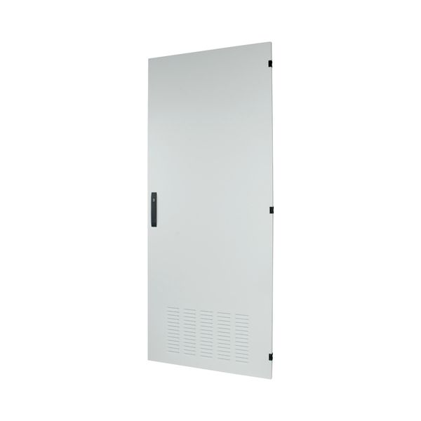 Section wide door, ventilated, left, HxW=2000x800mm, IP42, grey image 5