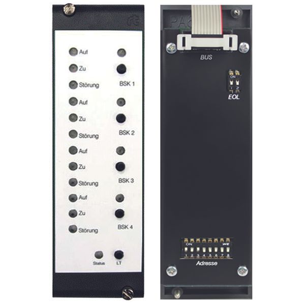 RBT30 Output Module, 4 buttons, 4 LEDs + 12 LEDs image 1
