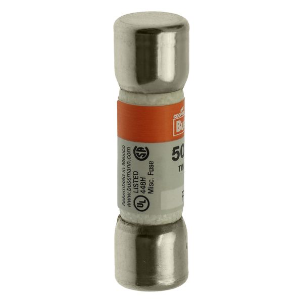 Fuse-link, LV, 8 A, AC 500 V, 10 x 38 mm, 13⁄32 x 1-1⁄2 inch, supplemental, UL, time-delay image 30