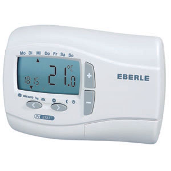 Digital clock thermostat, room controller 7...32C, 230V, 1 changeover contact, potential-free, 16A, image 2