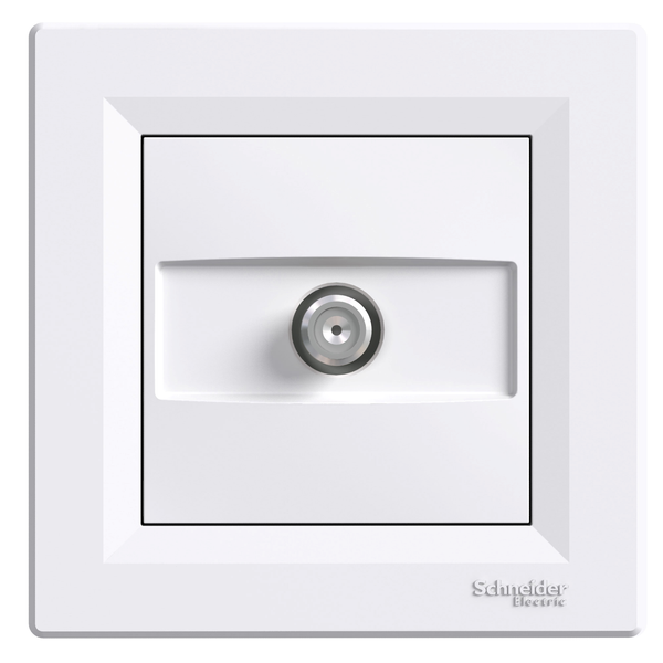 Asfora, SAT socket ending, 1dB, white image 3