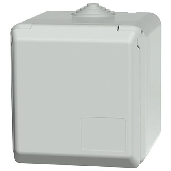 Panel mounted inlet, 32A5p9h230V, IP44 image 2