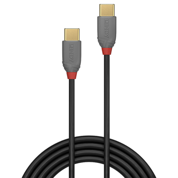 3m USB 2.0  Type C Cable, Anthra Line USB Type C Male to Male image 2