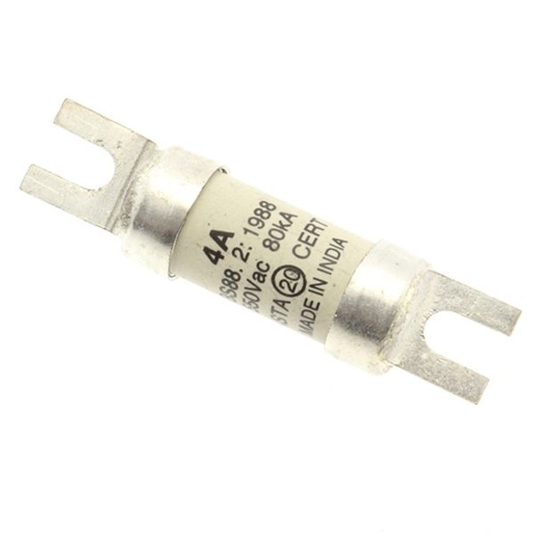 Fuse-link, LV, 4 A, AC 550 V, BS88/A1, 14 x 55 mm, gL/gG, BS image 4