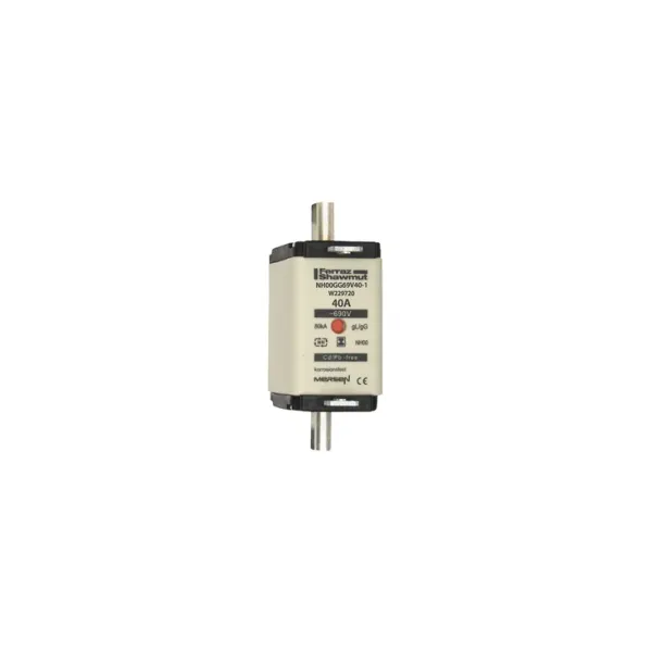 Fuse-link NH00 gG 690VAC 40A isolated tags Double indicator image 2