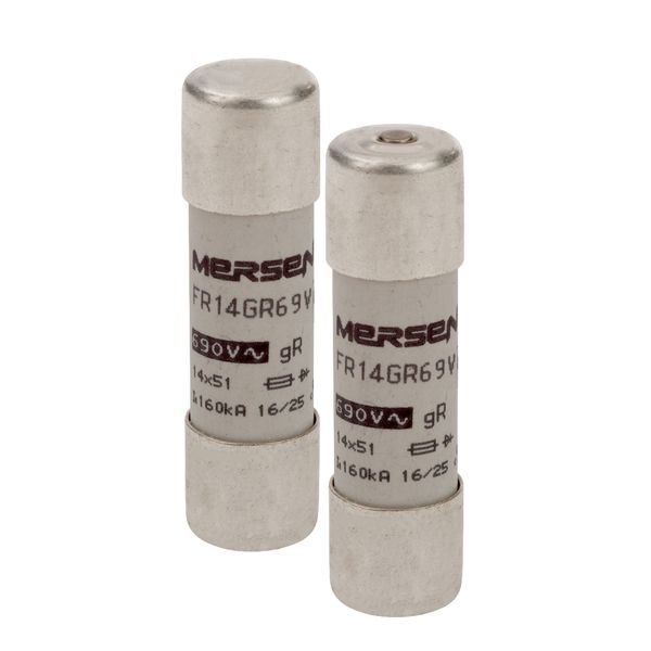 High-Speed Cylindrical Fuse 14x51 gR 690VAC 25A - Striker image 3