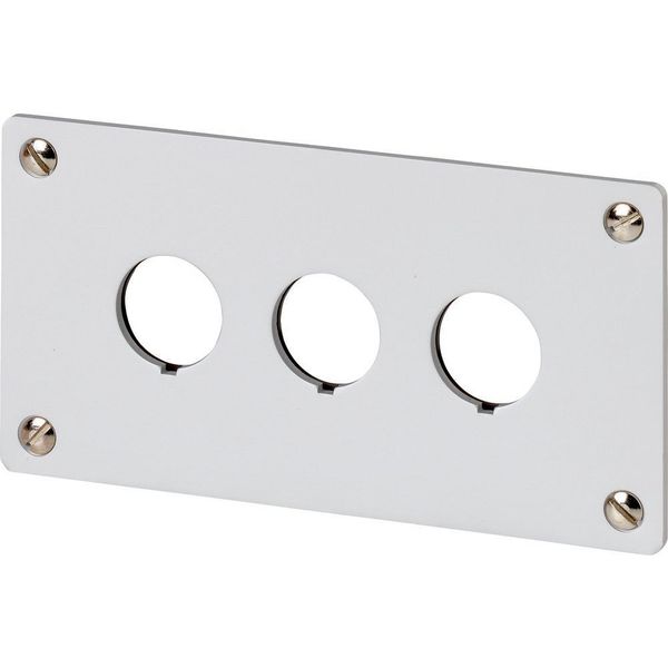 Flush mounting plate, 3 mounting locations image 3