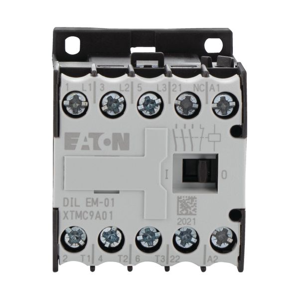 Contactor, 220 V 50/60 Hz, 3 pole, 380 V 400 V, 4 kW, Contacts N/C = Normally closed= 1 NC, Screw terminals, AC operation image 14