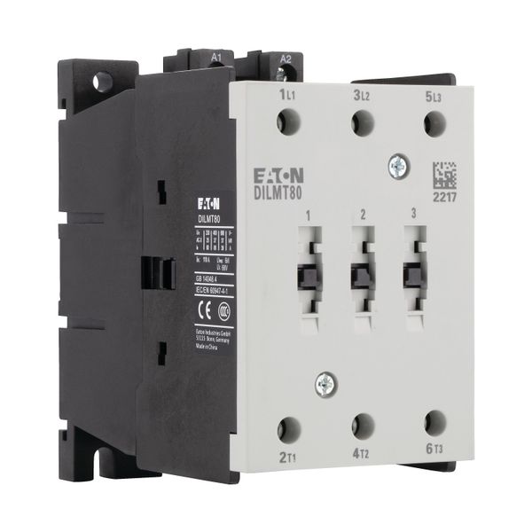 Contactor, 3 pole, 380 V 400 V: 37 kW, 230 V 50 Hz, 240 V 60 Hz, AC operation, Screw terminals image 15