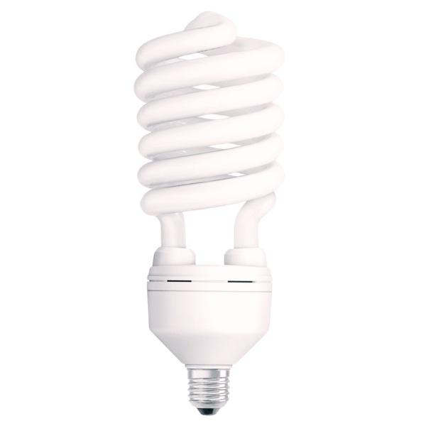 CFL Spiral Bulb 45W/827 E27 2700K Patron image 1