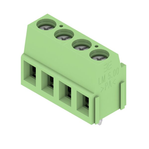 PCB terminal, 5.08 mm, Number of poles: 4, Conductor outlet direction: image 2