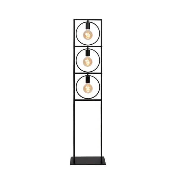 Lucide SUUS - Floor lamp - 3xE27 - Black image 1