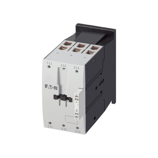 Contactor, 3 pole, 380 V 400 V 55 kW, RDC 24: 24 - 27 V DC, DC operation, Spring-loaded terminals image 3