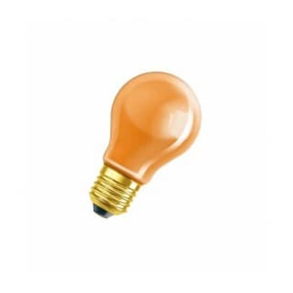 Bulb E14 25W P45 silicone ORANGE image 1