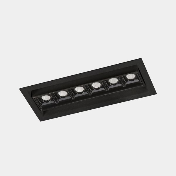 Downlight Bento Adjustable 6 LEDS 12.2W LED neutral-white 4000K CRI 90 48º Black IP23 882lm image 1