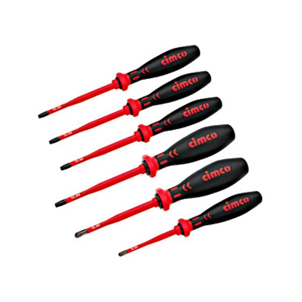 VDE-TORX screwdriver set SLIM, 6-piece image 1